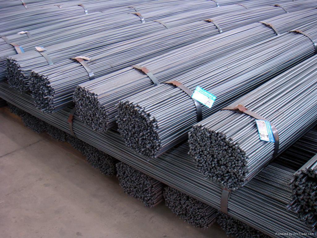 ASTM A615 GR construção civil Deformed aço bar, aço rebar do longo Mild Steel Products