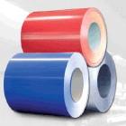 750mm - 1250mm Z60 bobinas de aço Prepainted vermelhas/azuis do revestimento de zinco Z27 da cor