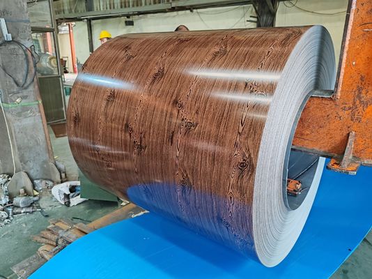 comprar DX51D+Z bobina de aço galvanizado pré-pintada com revestimento superior de 10 ‰ 25 μm e espessura de 0,11 ‰ 1,2 mm para painéis de construção online manufacture
