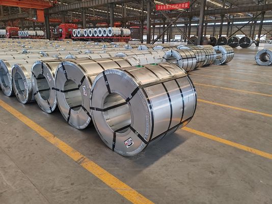 comprar Bobina de Aço Galvanizado a Quente Z60–Z275 com 0,09–3,8mm de Espessura, 1000–1250mm de Largura e 12–25% de Alongamento para Aplicações Industriais online manufacture