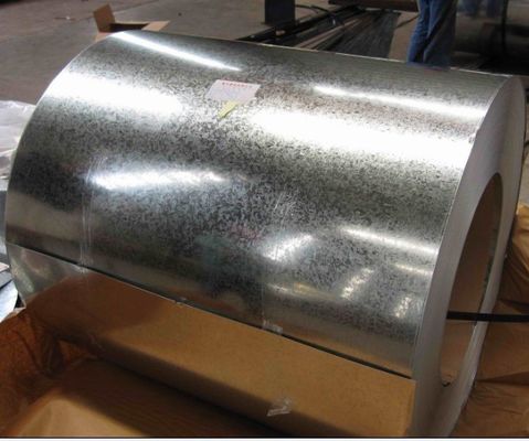 comprar 0.3mm DX51D / SPCC bobina de aço galvanizado a quente com grande superfície de spangle para processamento de placa de caldeira e painel industrial online manufacture