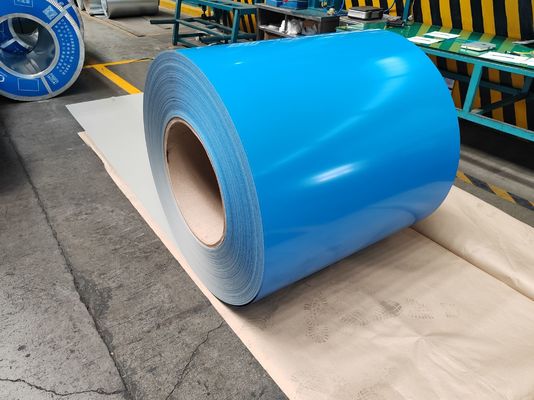 comprar Bobina de Aço Pré-Pintada com Tratamento de Superfície de Ácido Crômico e ID de Bobina de 508/610mm para Telhados e Painéis de Parede online manufacture