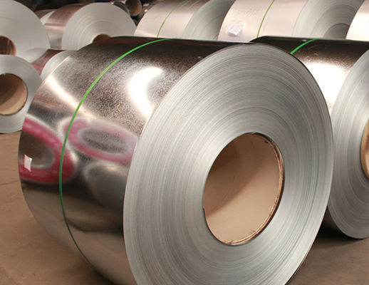 comprar 0bobina de aço galvanizado a quente Z60Z275 com largura de 1000-1250 mm e resistência de rendimento de 195-420 MPa para aplicações estruturais online manufacture