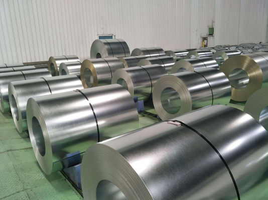 comprar Hot Dipped Galvanized Steel Coils with Yield Strength 195-420N/mm2, Elongation 12-25%, and Width 1000-1250mm for HVAC and Ventilation Systems online manufacture