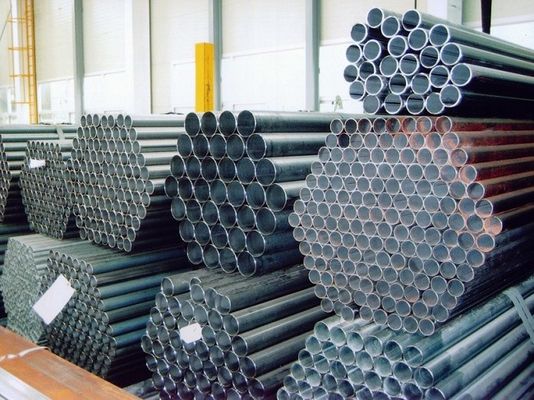 comprar Tubos de aço soldados redondos / quadrados / retangulares / elípticos ERW com acabamento galvanizado e de superfície preta online manufacture