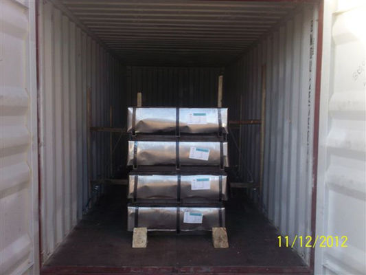 comprar SGCH / G550 Folha de telhado galvanizado ondulado com perfil de onda de 76 mm para revestimento industrial de telhado e parede online manufacture