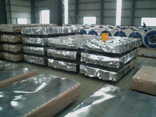 comprar JIS SGCC / SGCH / G550 Folha de telhado galvanizada ondulada para revestimento de telhado e parede online manufacture
