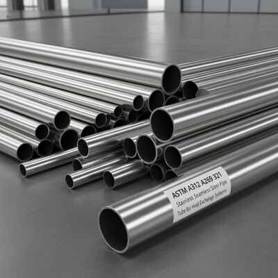 comprar ASTM A312 A213 A269 321 Tubo de aço inoxidável sem costura e tubo para sistemas de troca de calor online manufacture