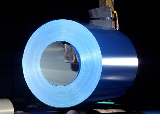 comprar JIS G3312 AZ bobina PPGL com tinta superior de 25±5μm para edifícios, veículos e produção de chapas de telhado online manufacture