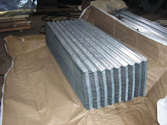 comprar AS 1397 G550 Folha de telhado galvanizado galvanizado com perfil de onda de 76 mm e revestimento de zinco de 40 ‰ 275 g/m2 online manufacture
