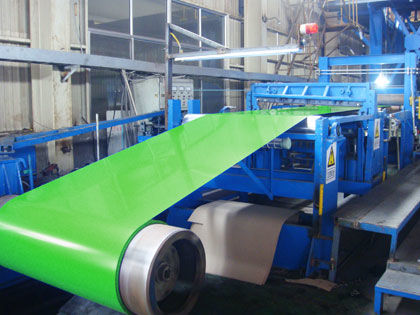 comprar GB/T 12754 Bobina de aço pré-pintada de cor com revestimento de poliéster SMP para telhados e painéis de construção online manufacture