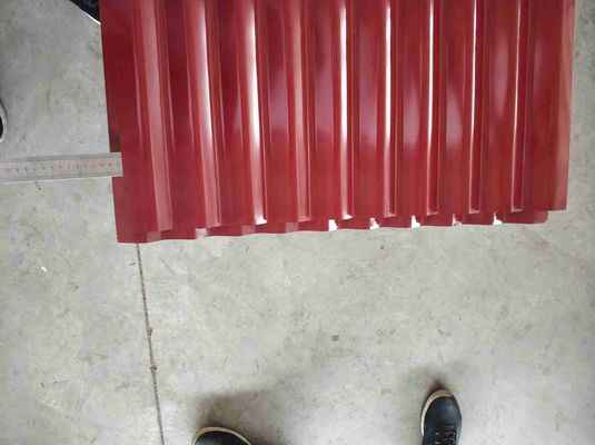 comprar Chapas de telhado de aço ondulado revestidas de cor por galvalume 50-180 g/m2 para materiais de construção online manufacture