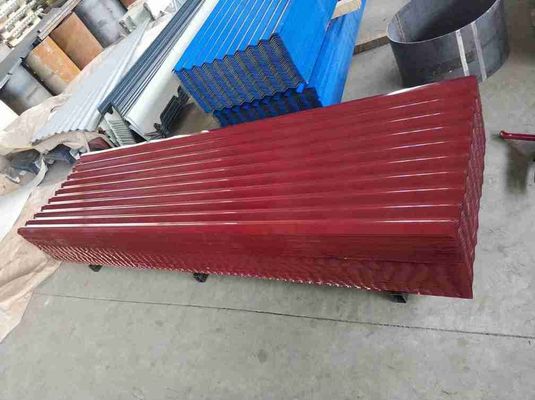 comprar Painéis de revestimento de telhados e paredes de metal ondulado revestido de cores online manufacture