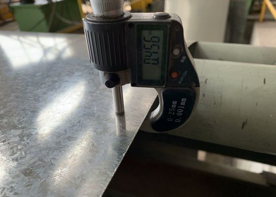 comprar Chapa de aço galvanizado a quente JIS G3302 SGCC Z40–Z275, 0,15–3,8 mm, para aplicações de construção e industriais online manufacture