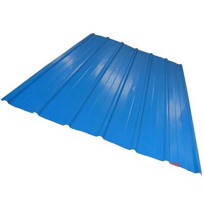 comprar Folhas de telhado de aço corrugado pré-pintadas CGCC DX51D em cores RAL brancas, vermelhas e azuis para telhados e revestimentos de paredes online manufacture