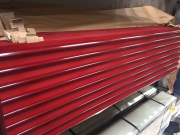 comprar O uso estrutural corrugou as folhas de aço do telhado com as folhas do telhado de Matt Finishing Surface Corrugated Steel online manufacture