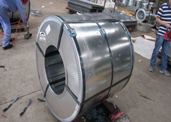 comprar 351250mm Zero Spangle Hot Dip Galvanized Steel Coil com revestimento de zinco de 60275g/m2 para processamento de materiais de construção e tiras online manufacture