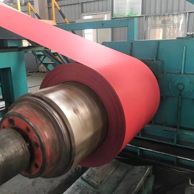 comprar DX51D PPGI bobina de aço galvanizado pré-pintada de até 1500 mm de largura para placas de recipientes e aplicações de telhados online manufacture