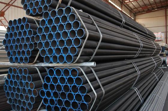 comprar ERW Tubo de aço soldado preto quadrado e redondo ASTM A53 BS1387 DIN2244 online manufacture