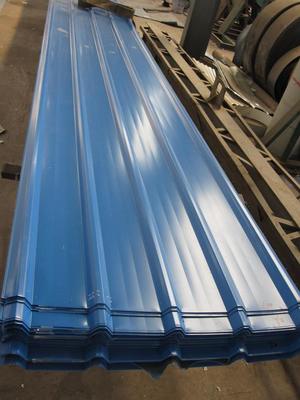 comprar JIS G3322 CGLCC ASTM A792 Telhado de aço corrugado pré-pintado cobre comprimento de 1500–3800 mm para telhados e revestimentos de paredes online manufacture