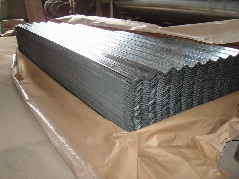 Chapa de Telhado Corrugada Galvanizada SGCH / G550 Dura com Revestimento de Zinco de 40–275g/m² para Sistemas de Telhado e Parede Industrial