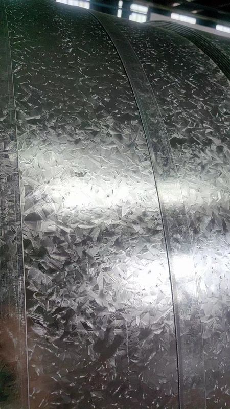 0.50mm DX51D Z120 bobina de aço galvanizado a quente para aplicações de telhados e painéis de construção