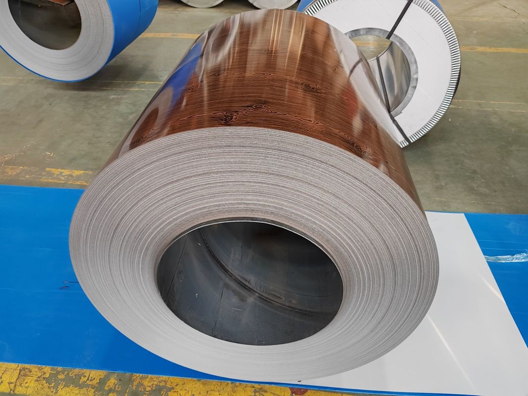 1.2mm Bobina de Aço Colorida Pré-pintada com Resistência ao Escoamento de 180–320MPa e Revestimento Superior de 10–25µm para Painéis de Cercas