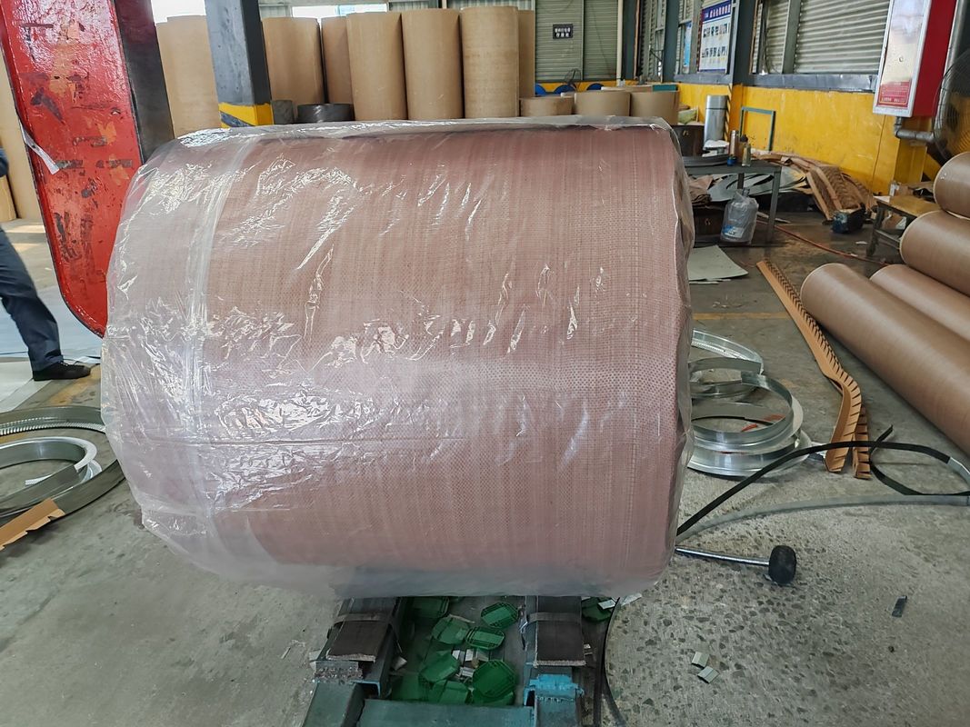 Bobina de Aço Pré-Pintada com Tratamento de Superfície de Ácido Crômico e ID de Bobina de 508/610mm para Telhados e Painéis de Parede