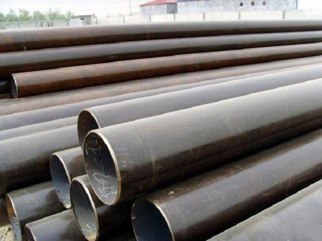 Q195 Q215 Q235 Tubos de aço soldados redondos e elípticos ERW para aplicações estruturais e industriais