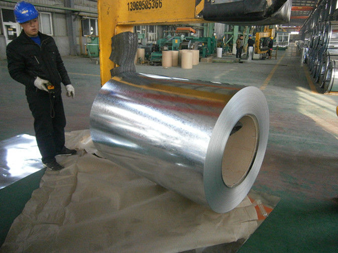 DX51D G275 Bobina de aço galvanizado a quente com superfície passivada para coberturas e processamento de chapas industriais