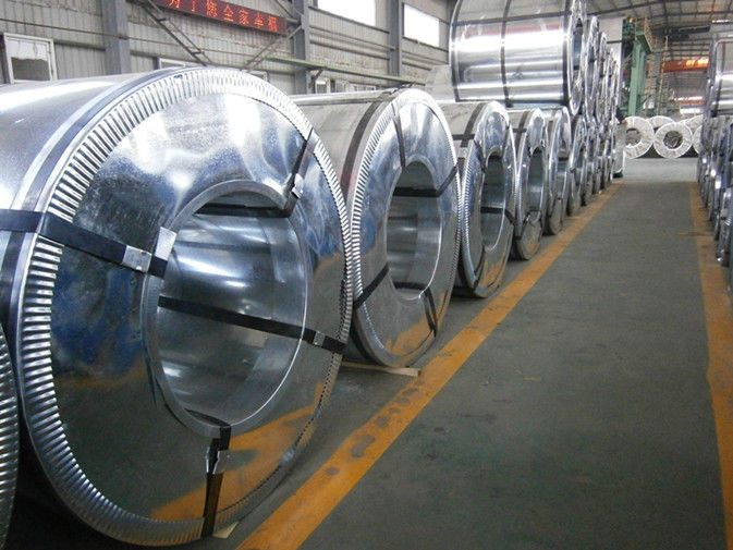 DX51D G275 Bobina de aço galvanizado a quente com superfície passivada para coberturas e processamento de chapas industriais