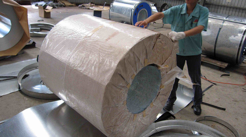 Bobina de Aço Galvanizado a Quente Anti-Impressão Digital ASTM A653 / JIS G3302 para Painéis de Máquinas de Lavar e Fabricação de Eletrodomésticos