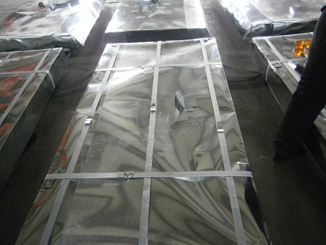 Chapa de Telhado Galvanizada Corrugada AS 1397 G550 com Largura Efetiva de 1050mm para Sistemas de Telhado e Parede Industriais