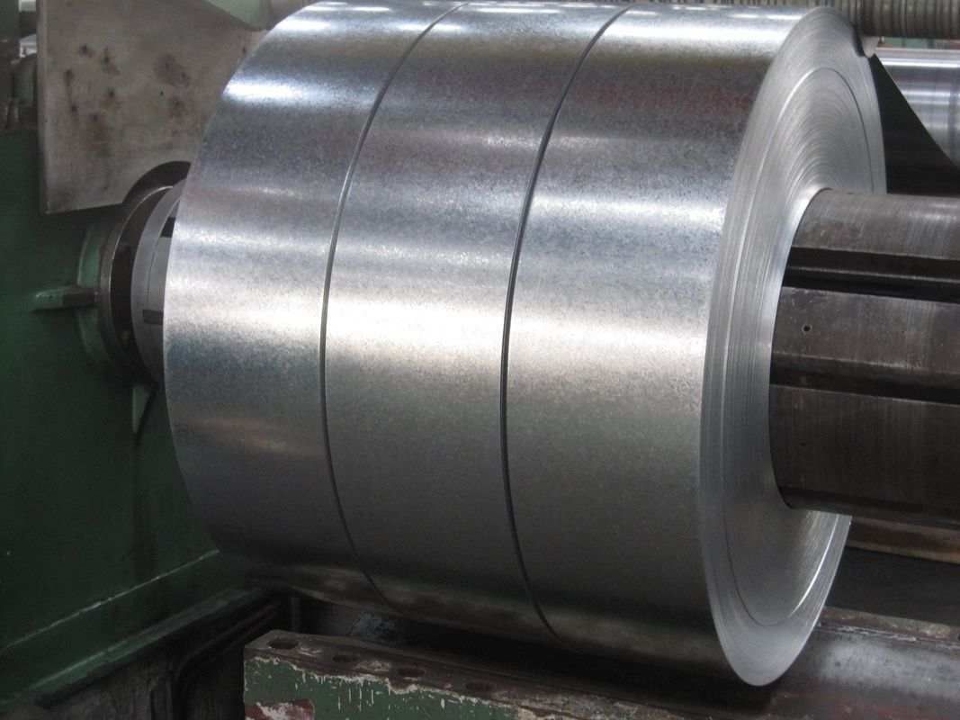 Cintas de aço galvanizadas a quente, cromadas e oleadas G40-G90 ASTM A653 JIS G3302