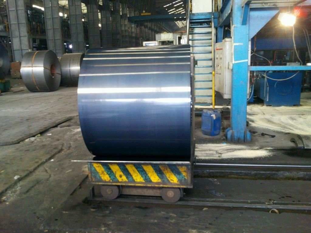 0.70 ∙ 2.00 mm bobina de aço galvanizado laminado a frio Q195 SPCC SAE1006 com ID de bobina de 508 mm para aplicações de construção e eletrodomésticos