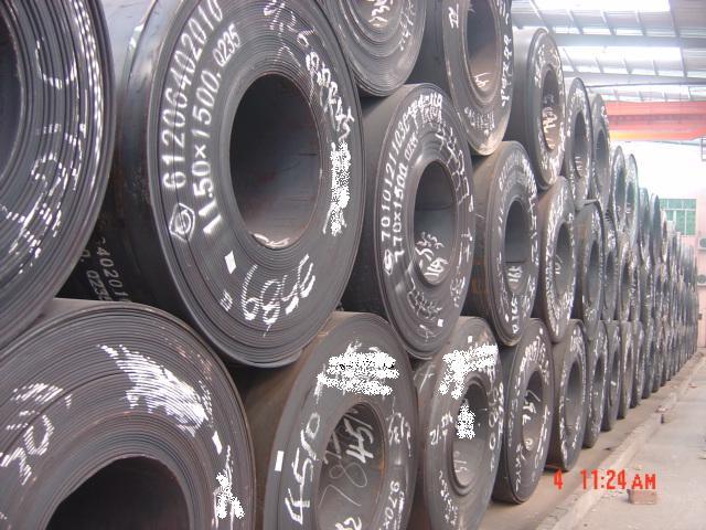 Q195, Q215, Q235, SS400, SAE 1006 SAE 1008 Faixa de aço laminada a quente