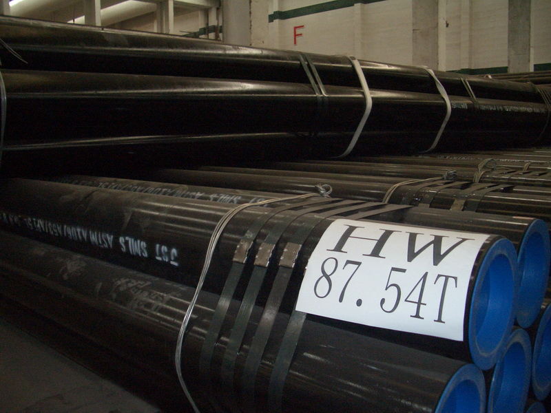 Tipo E Grau A & B ASTM A53 API 5L Tubos / tubos de aço sem costura