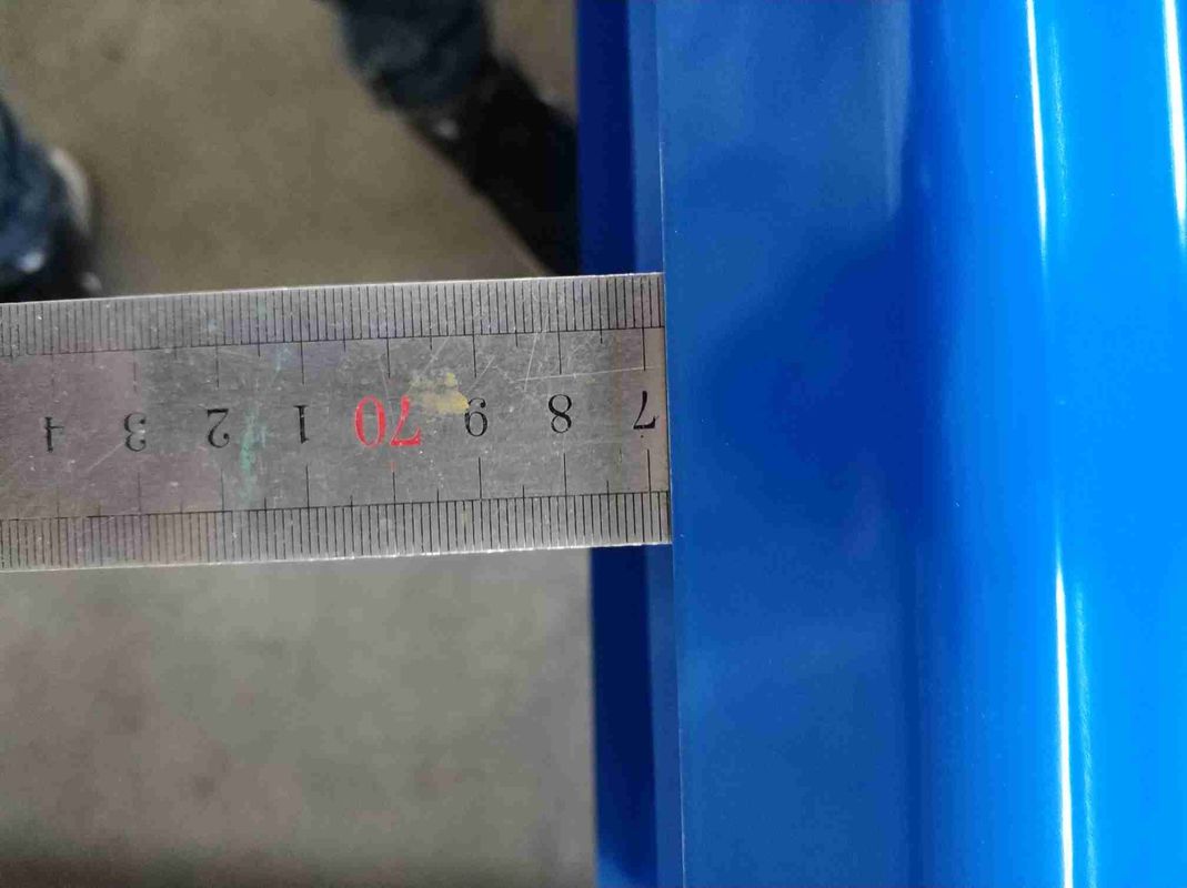 Folhas de telhado de aço ondulado revestidas por cor galvalume resistente ao desgaste para edifícios industriais e civis