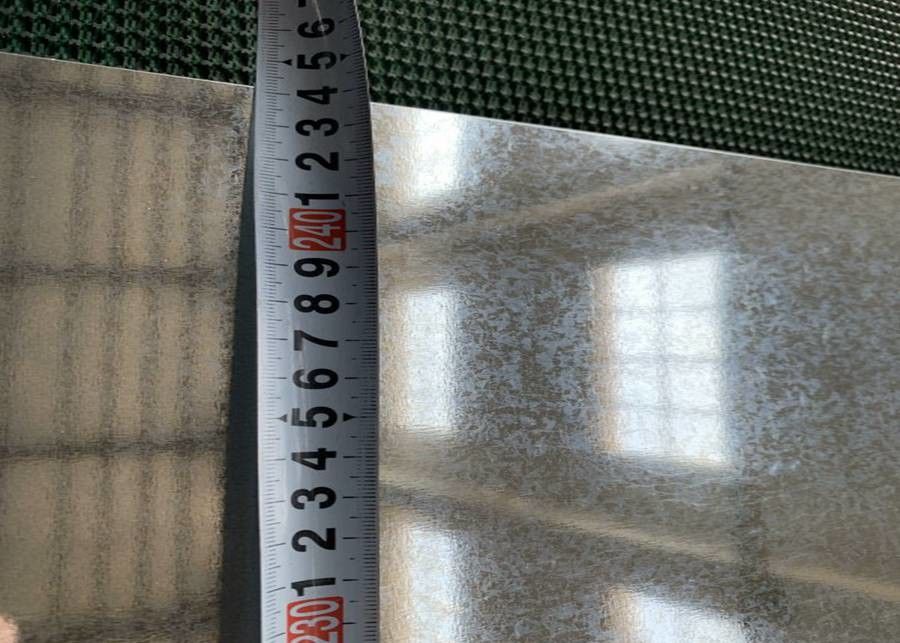 0.15·3.8mm JIS G3302 SGCC Chapa de aço galvanizado a quente Z40·Z275 para aplicações de tubulação e construção