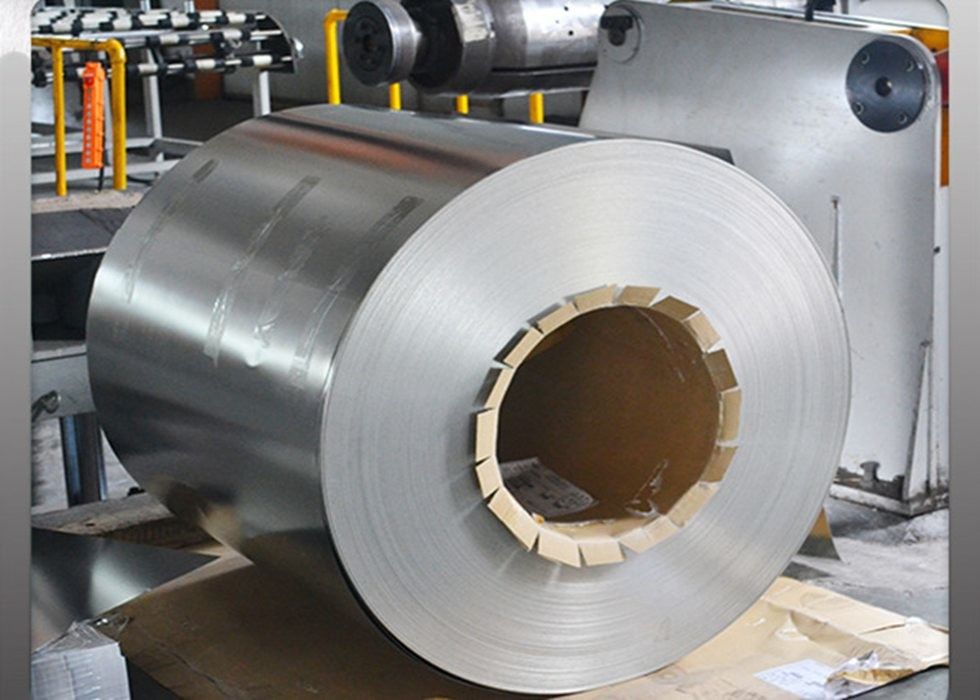 Folha de estanho eletrolítico de qualidade alimentar em bobina ETP TFS 1.1 ∙ 11.2 g/m2