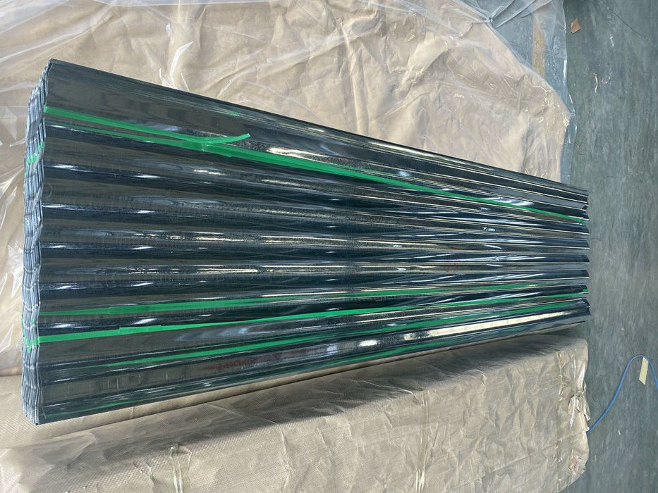 Chapa de Telhado Corrugada Galvanizada SGCH / G550 Dura com Revestimento de Zinco de 40–275g/m² para Sistemas de Telhado e Parede Industrial